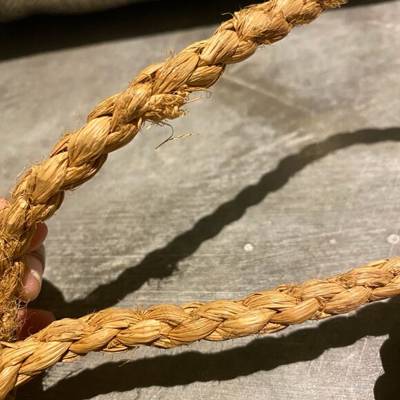 ROUJE Sebastien Raffia Basket Bag Tote Iconic - Picture 6 of 6